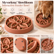 Myvorlena™ SlowBloom Interactive Feeder Bowl