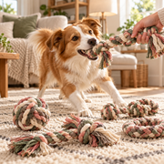 Myvorlena™ MeadowKnot Cotton Rope Toy Set
