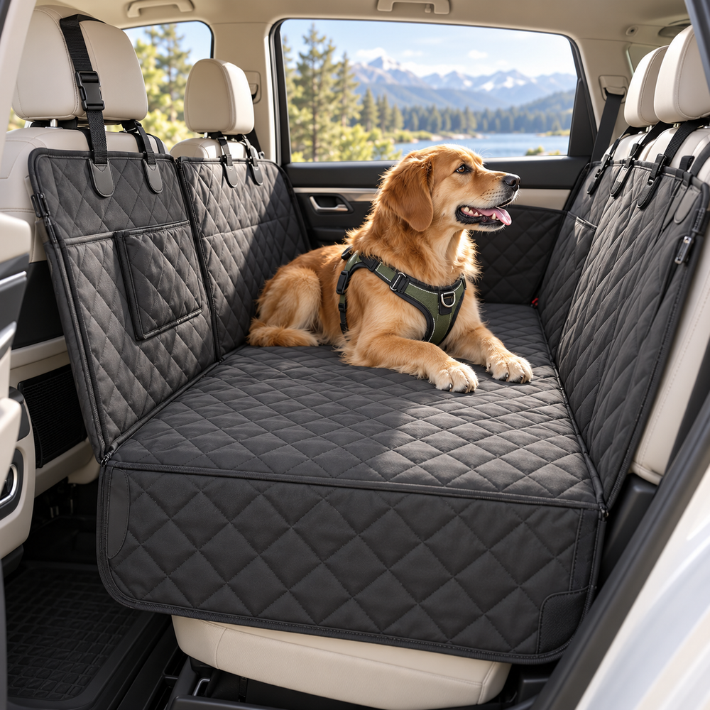 Myvorlena™ RoadNest Quilted Car Seat Cover