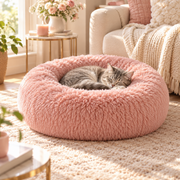 Myvorlena™ MoonPetal Round Cuddle Bed