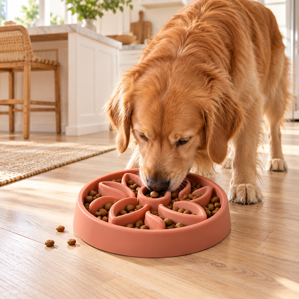 Myvorlena™ SlowBloom Interactive Feeder Bowl