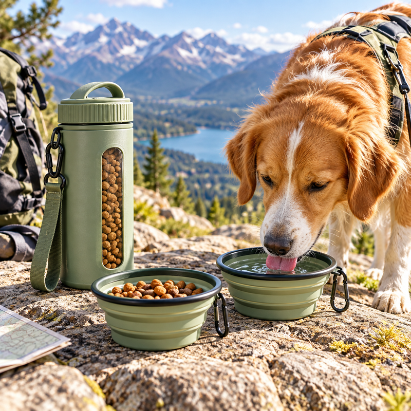 Myvorlena™ FreshPaw Travel Feeding Kit