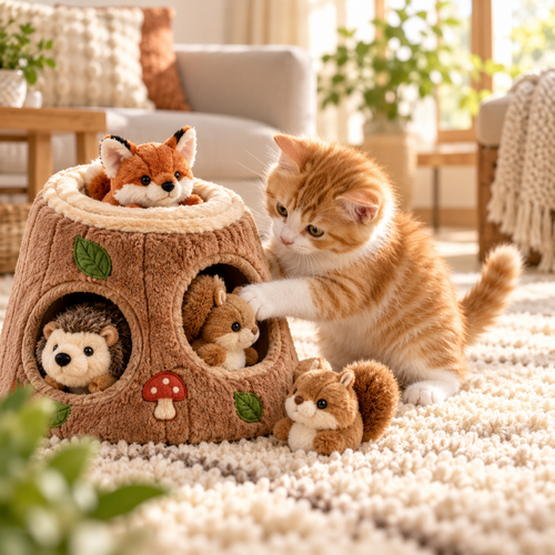 Myvorlena™ BurrowBuddies Hide-and-Seek Toy